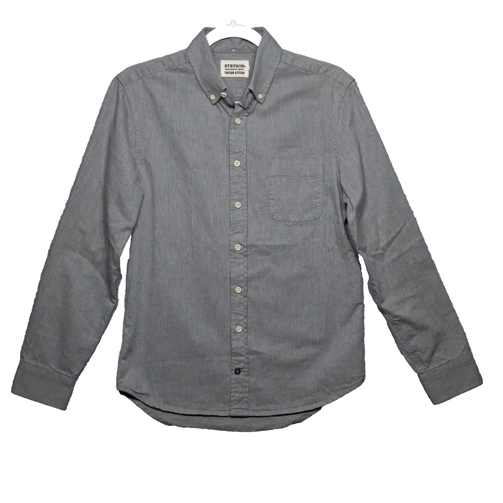 Taylor Stitch Gray Casual Button Down Shirt